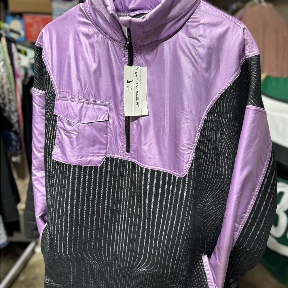 Nike Womens City Ready 1/4 Zip Training Jacket Run